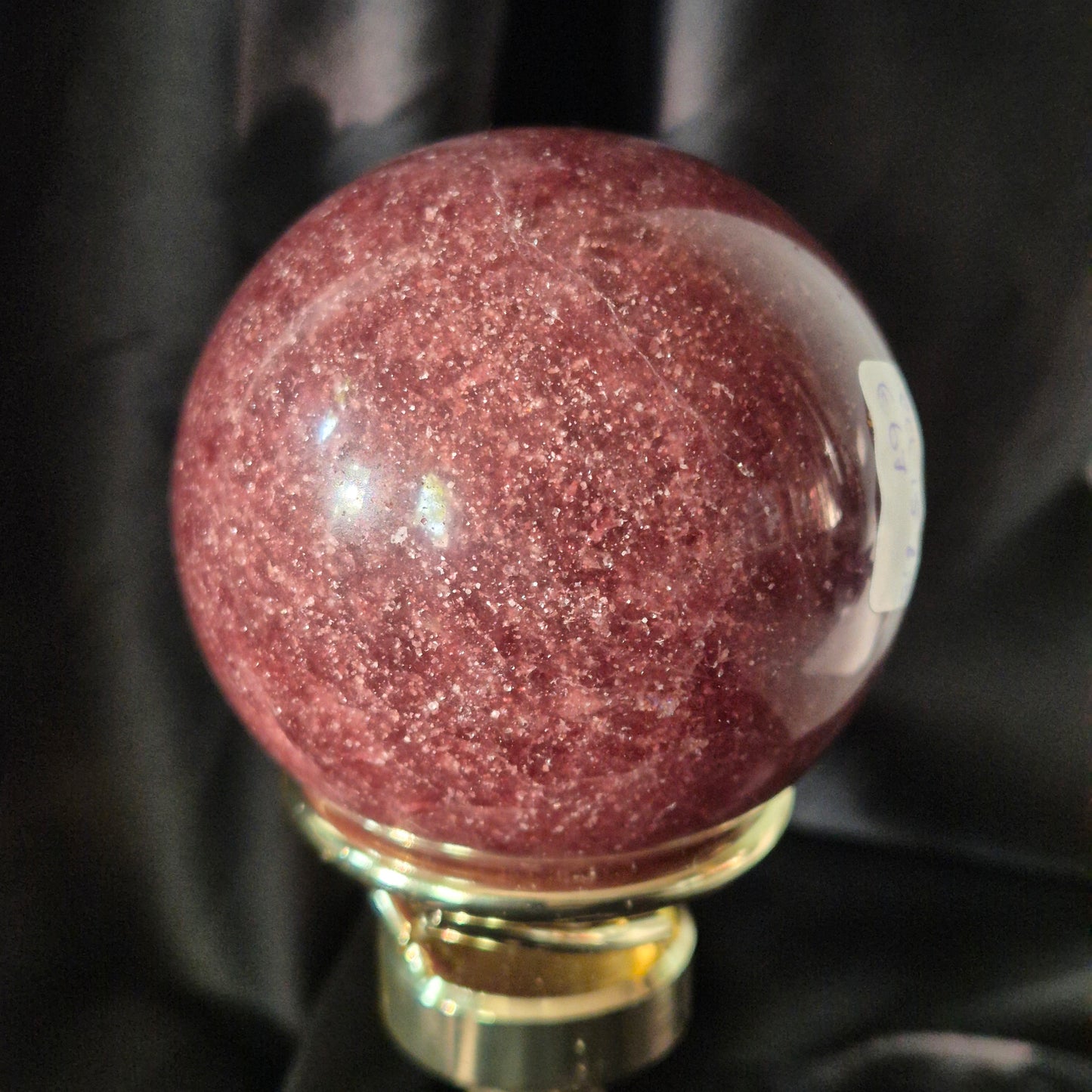 Tanzanian red aventurine sphere 15