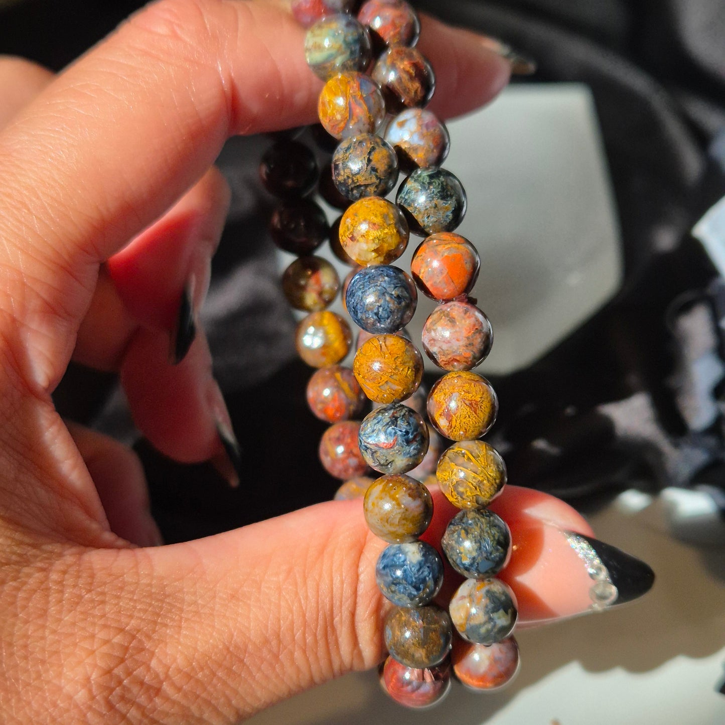 Chinese petersite bracelet