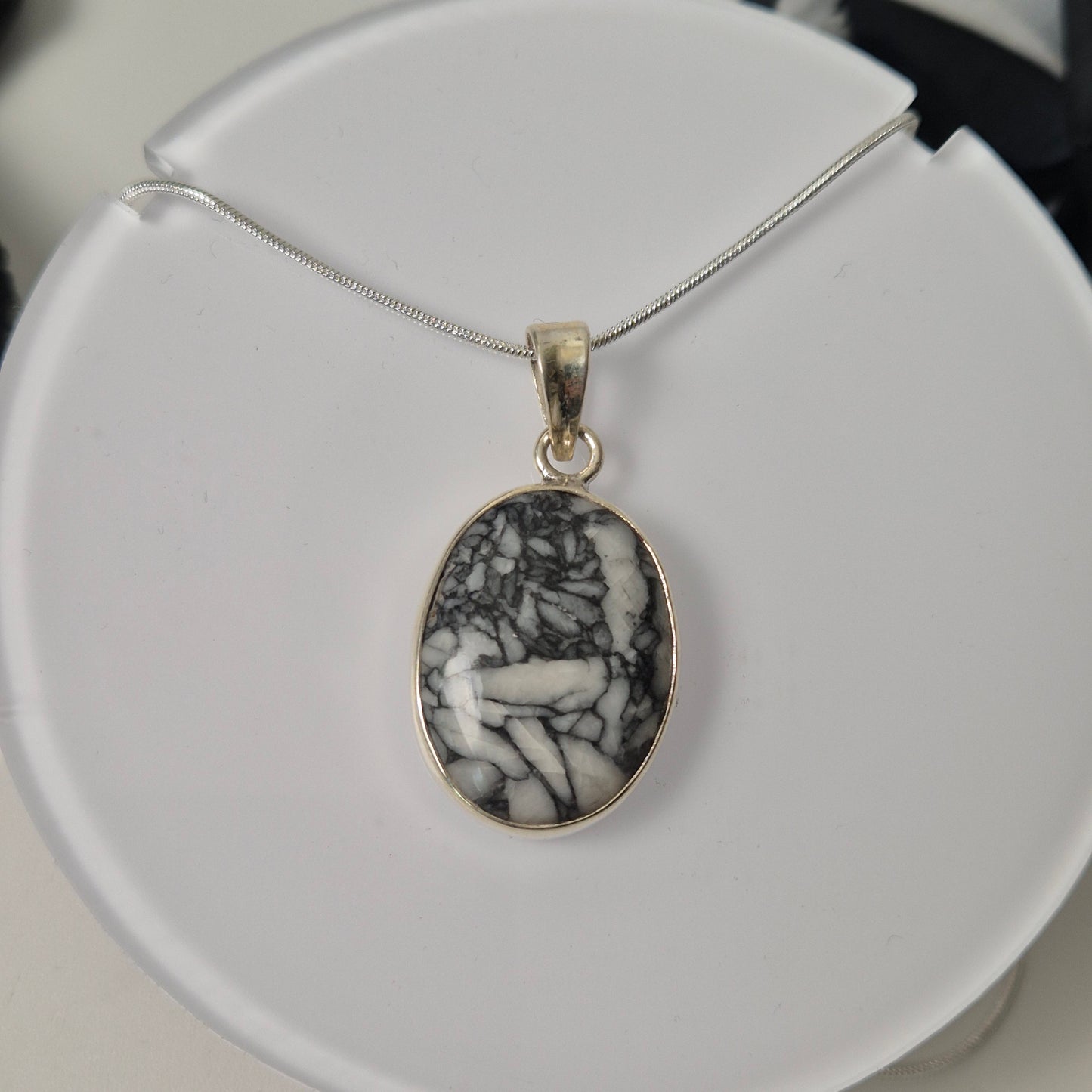 Pinolite necklace 6