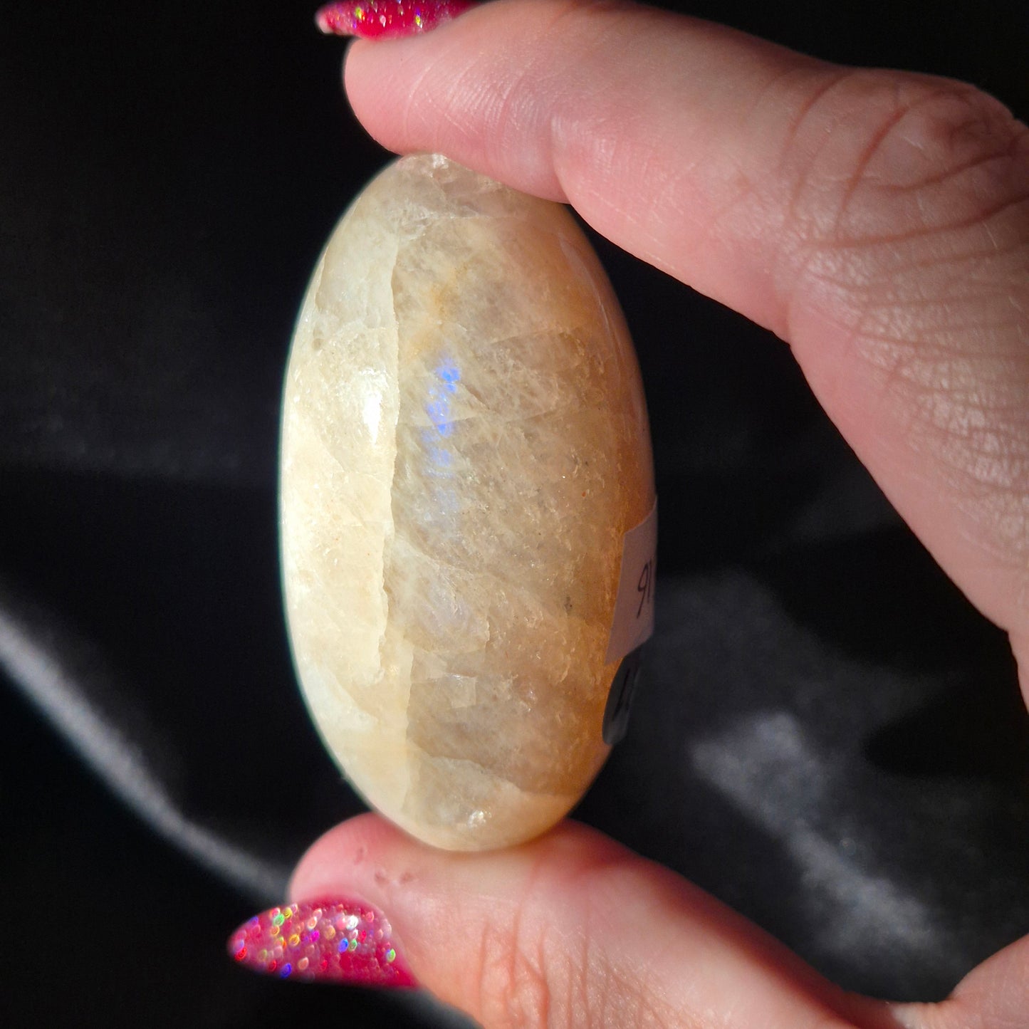 White moonstone shiva 381