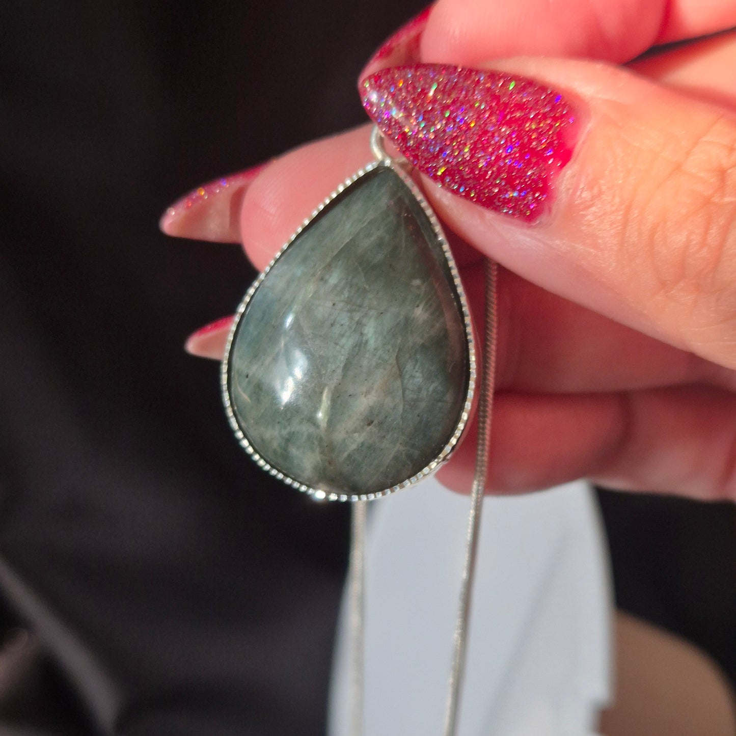 Polarity moonstone necklace 3