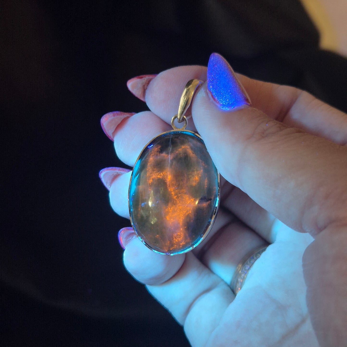 Polarity moonstone necklace 2