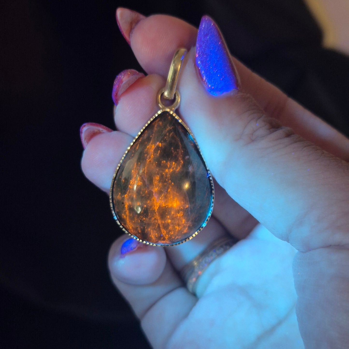 Polarity moonstone necklace 3