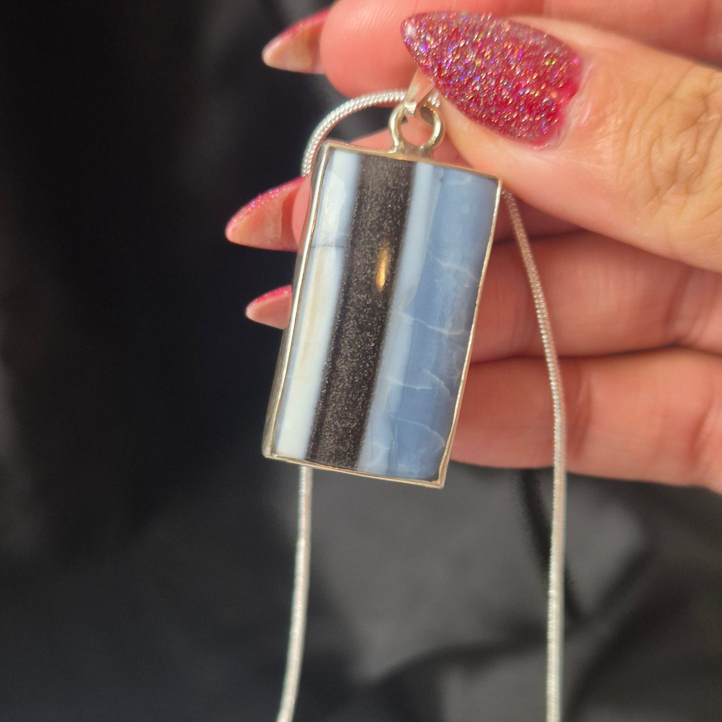 Blue owyhee necklace 4