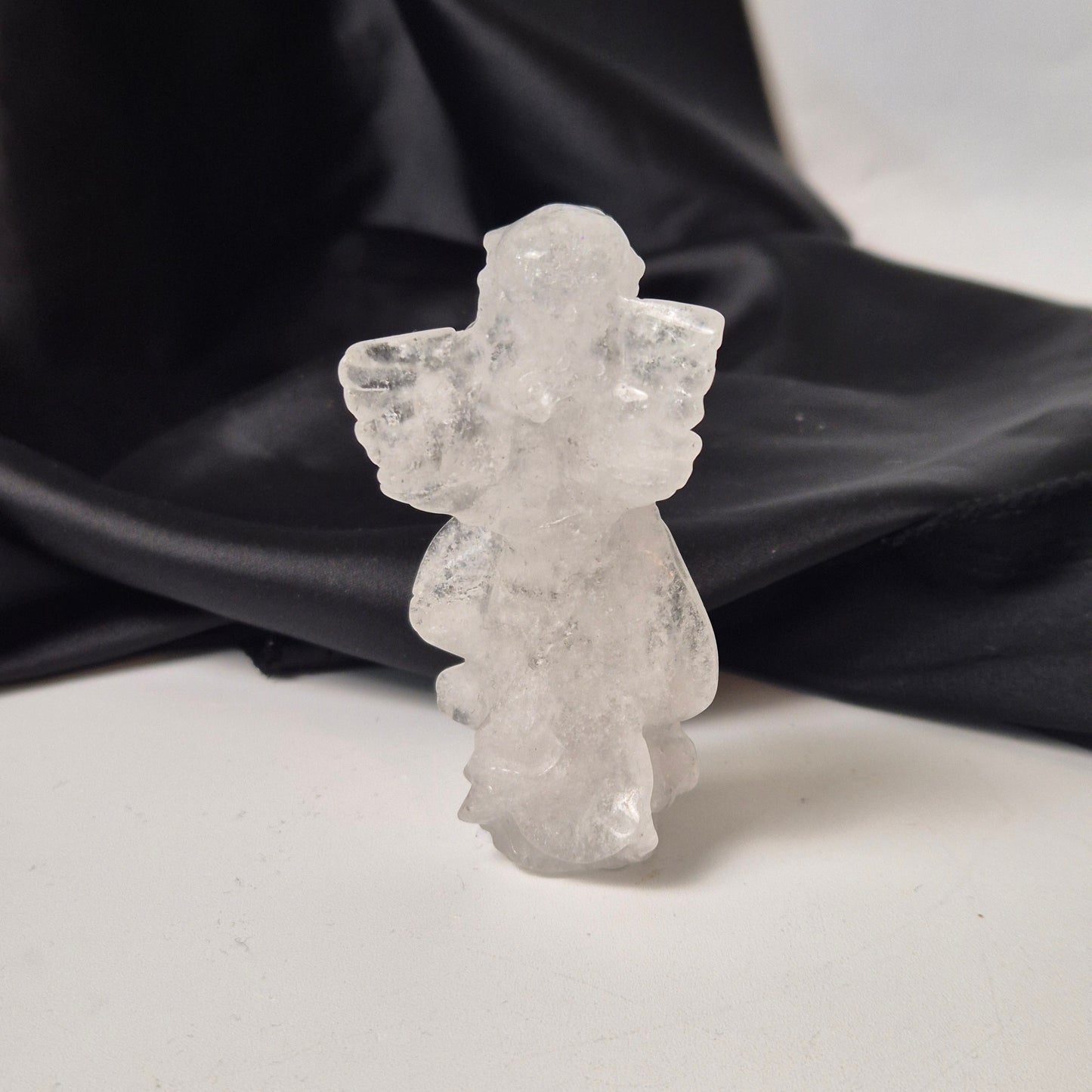 Clear quarts angel
