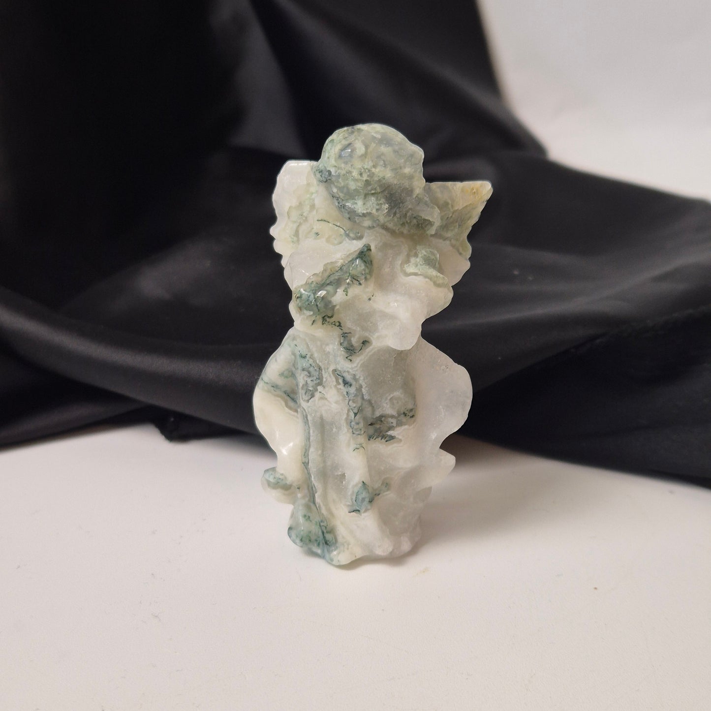 Moss agate angel 2