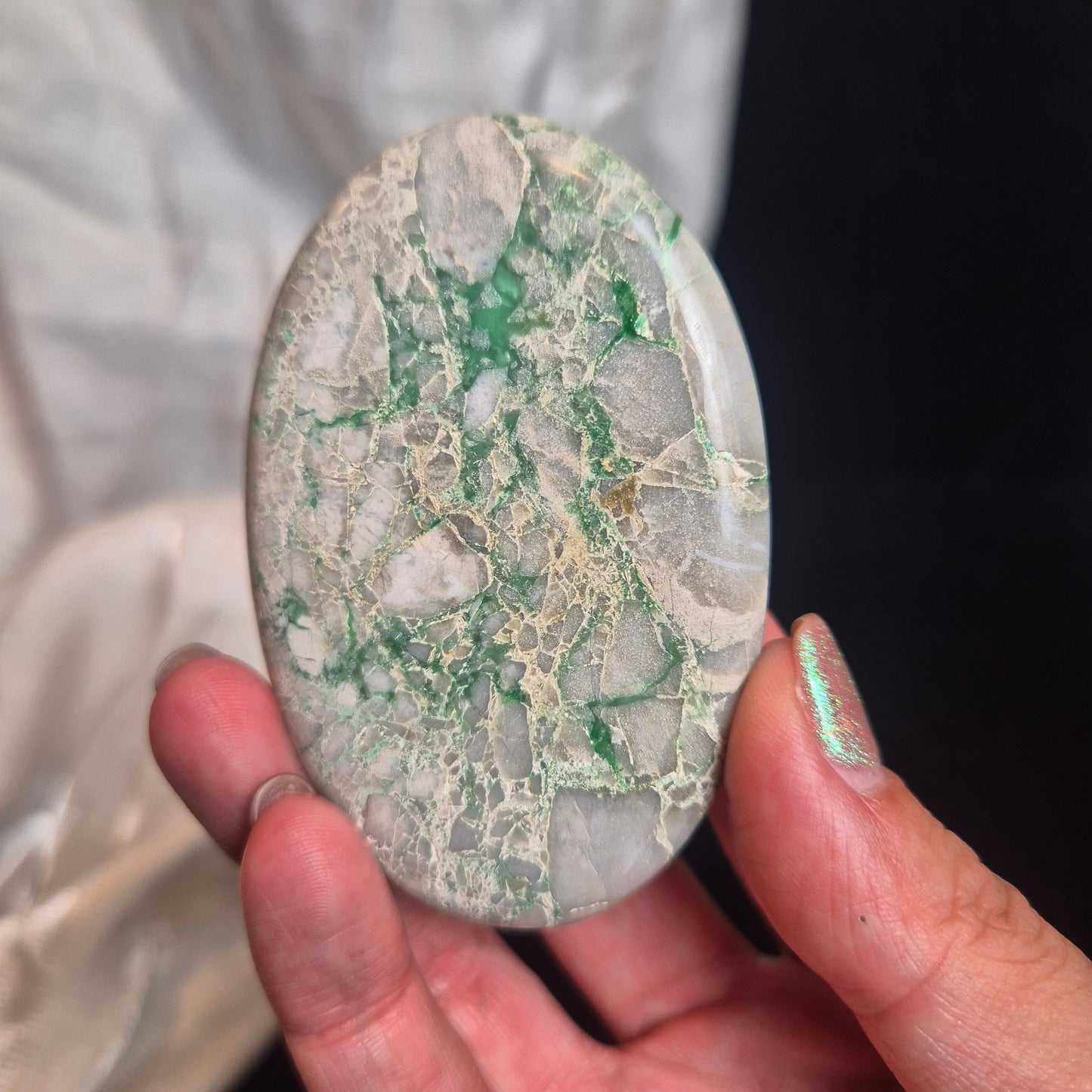 Variscite palmstone 9 (rare)