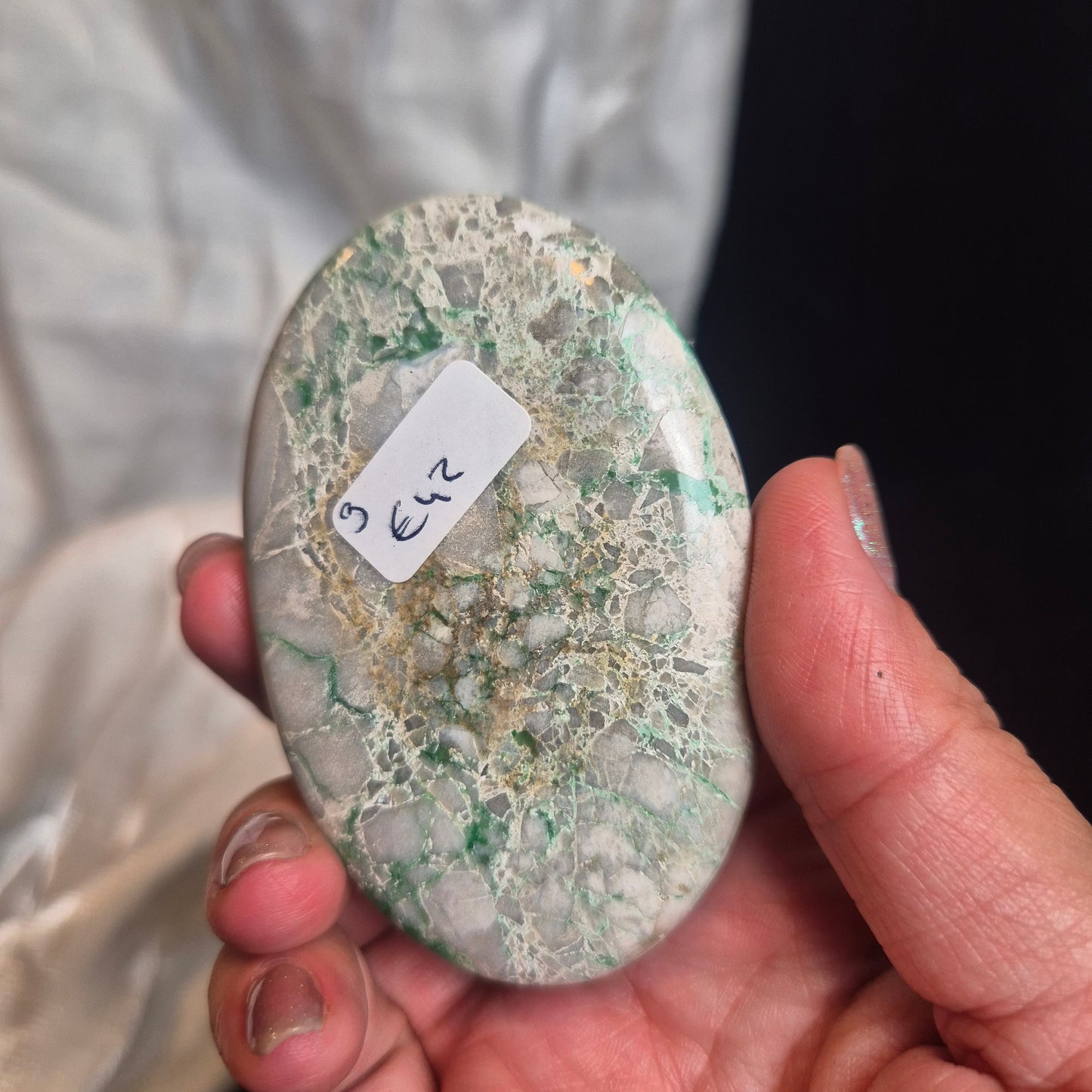 Variscite palmstone 9 (rare)