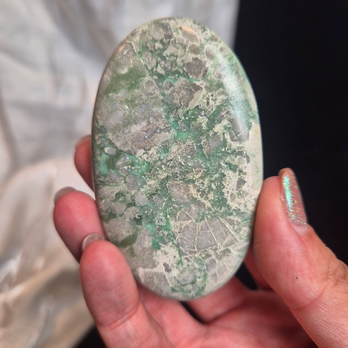 Variscite palmstone 10 (rare)