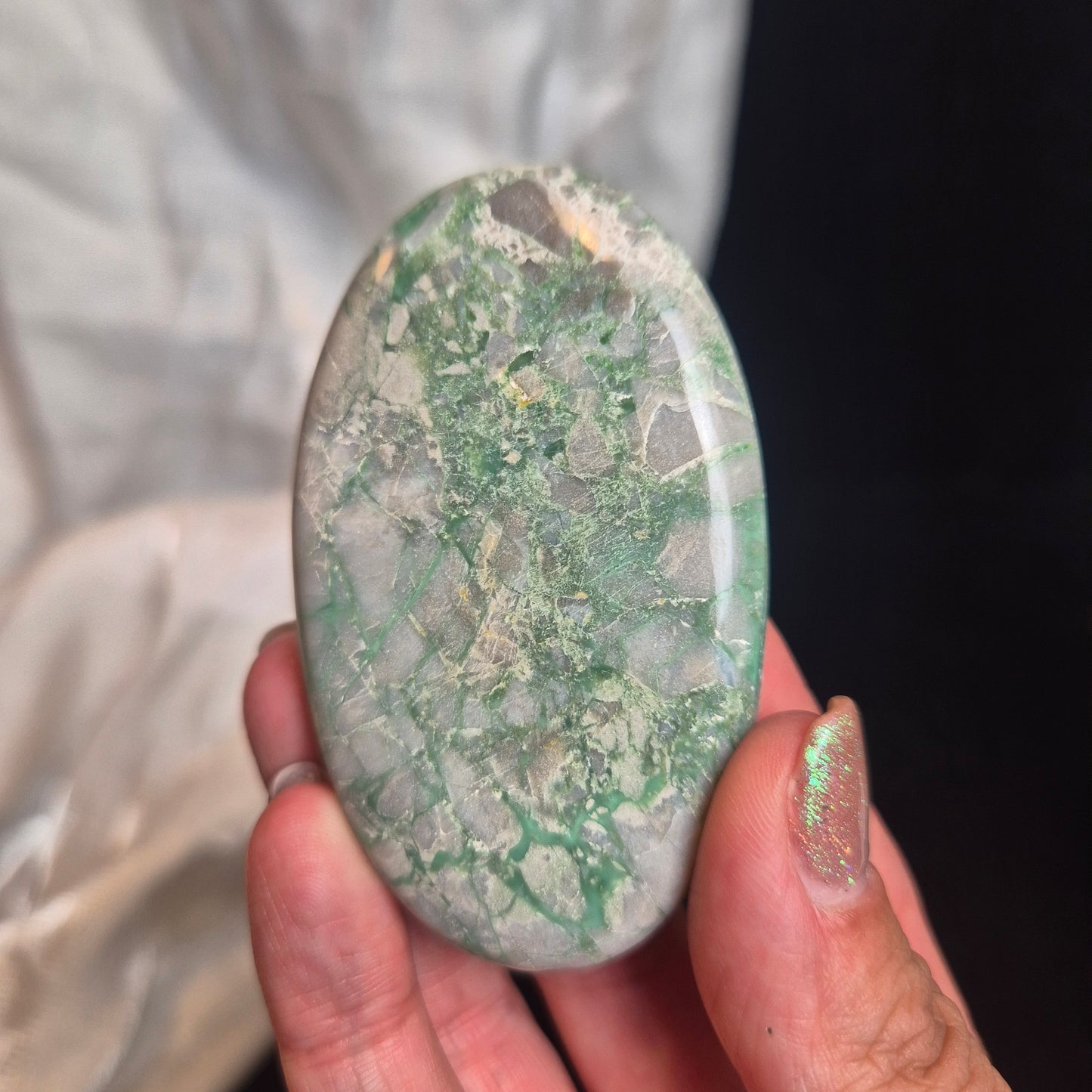 Variscite palmstone 14 (rare)