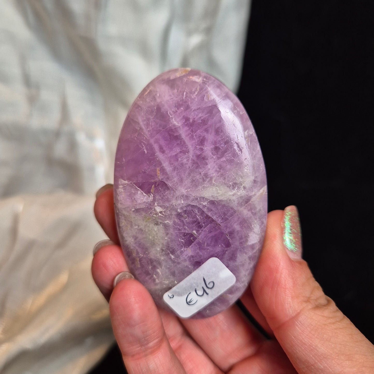 Kunzite palmstone 6
