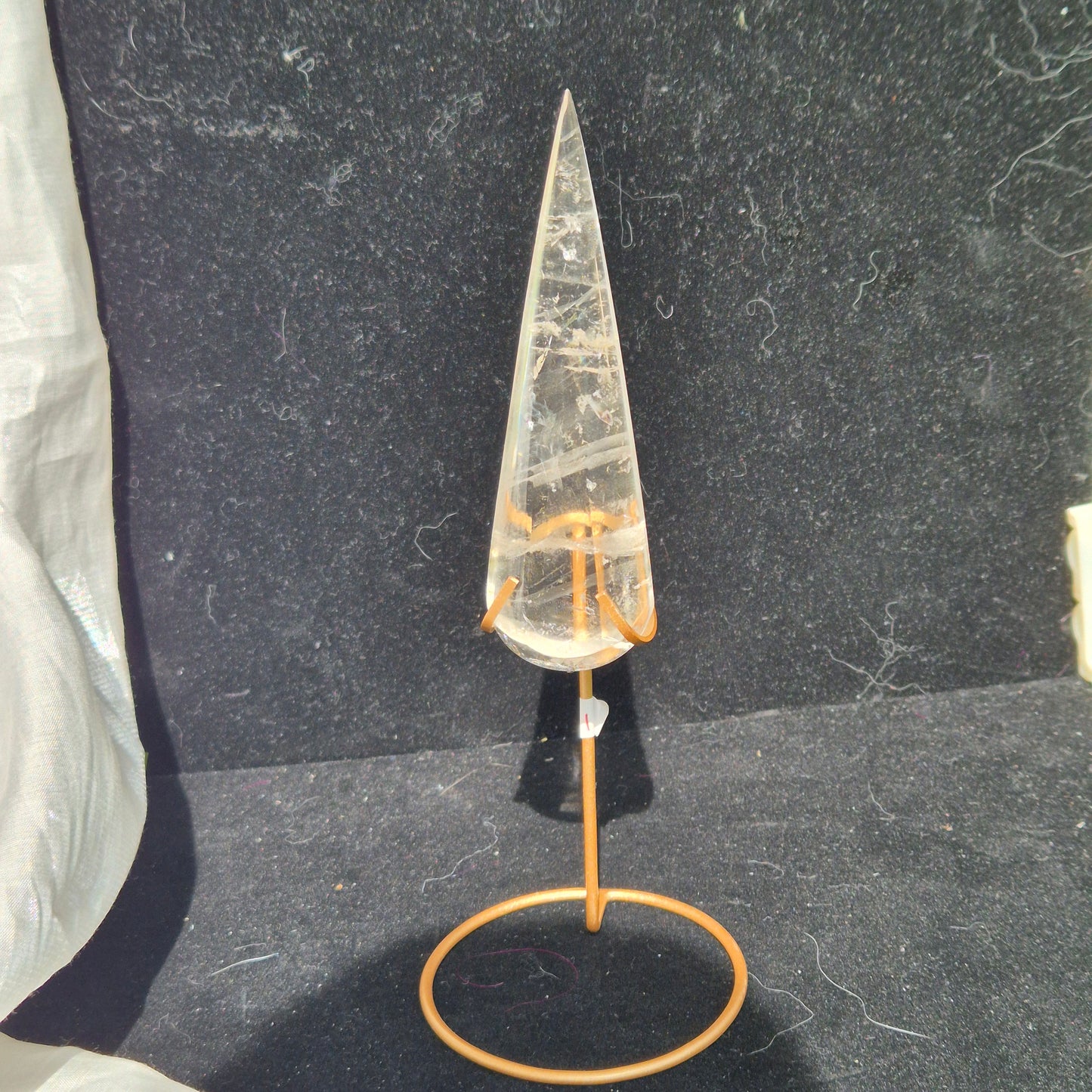 Clear quarts "stabby" on stand 5