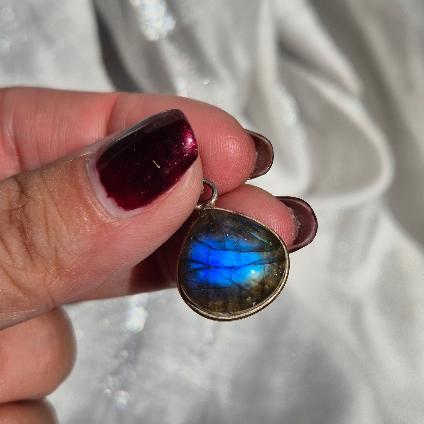 Labradorite necklace