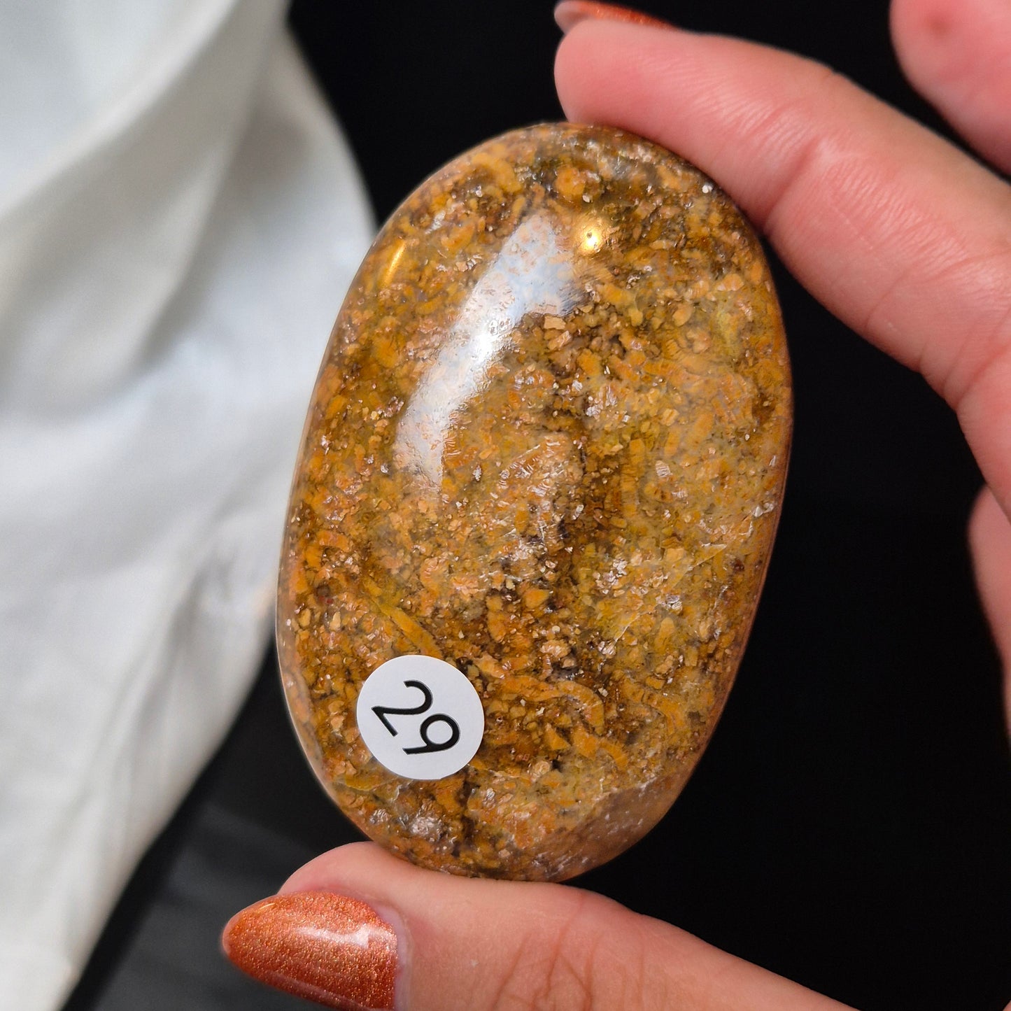Boram agate palmstone 29 (Indonesia)