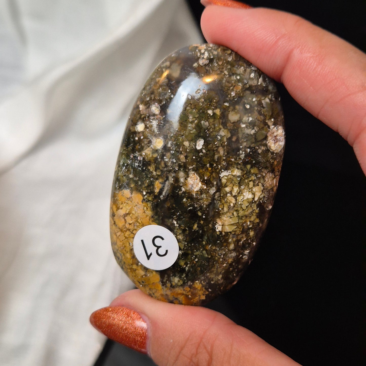 Boram agate palmstone 31 (Indonesia)