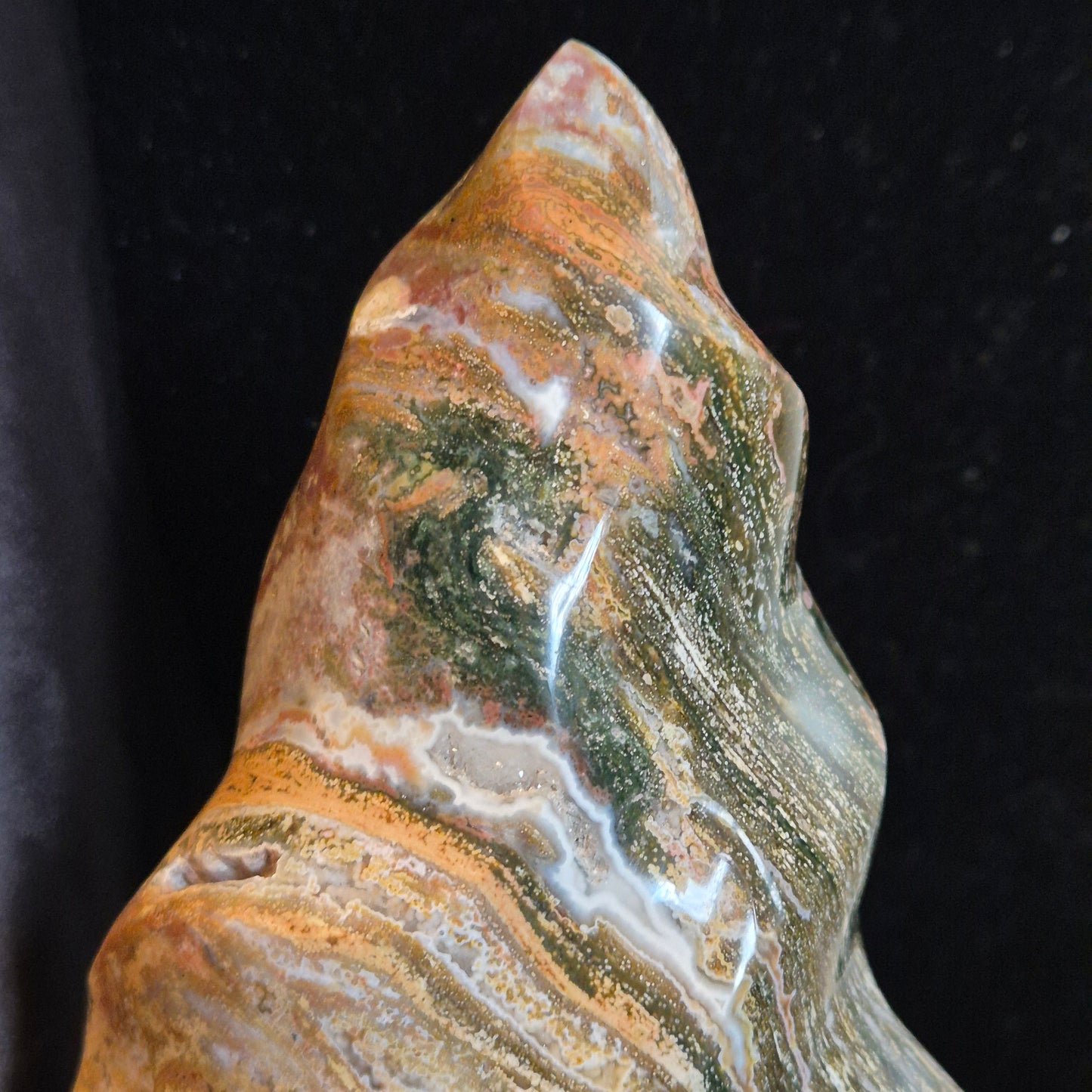 Ocean jasper flame
