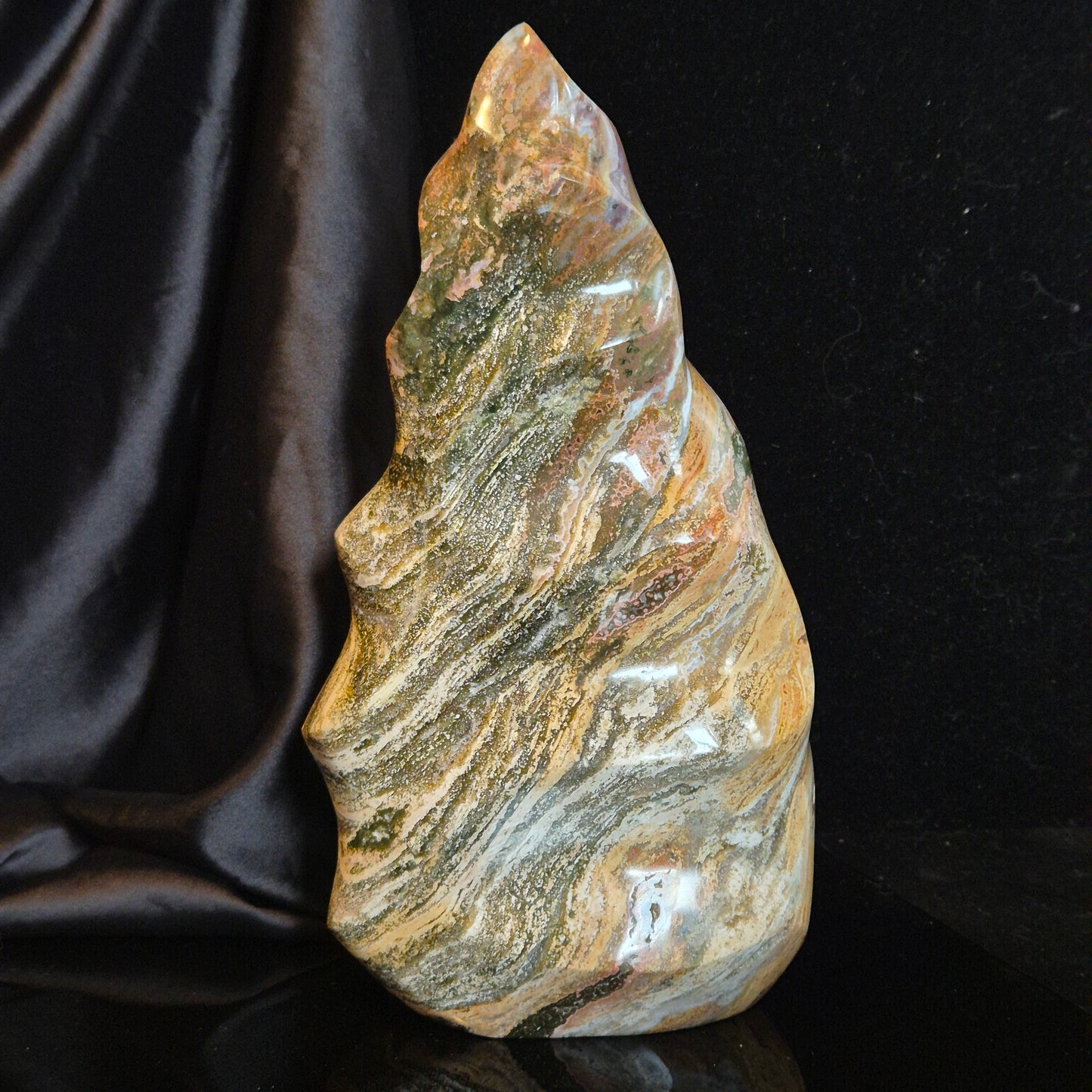 Ocean jasper flame