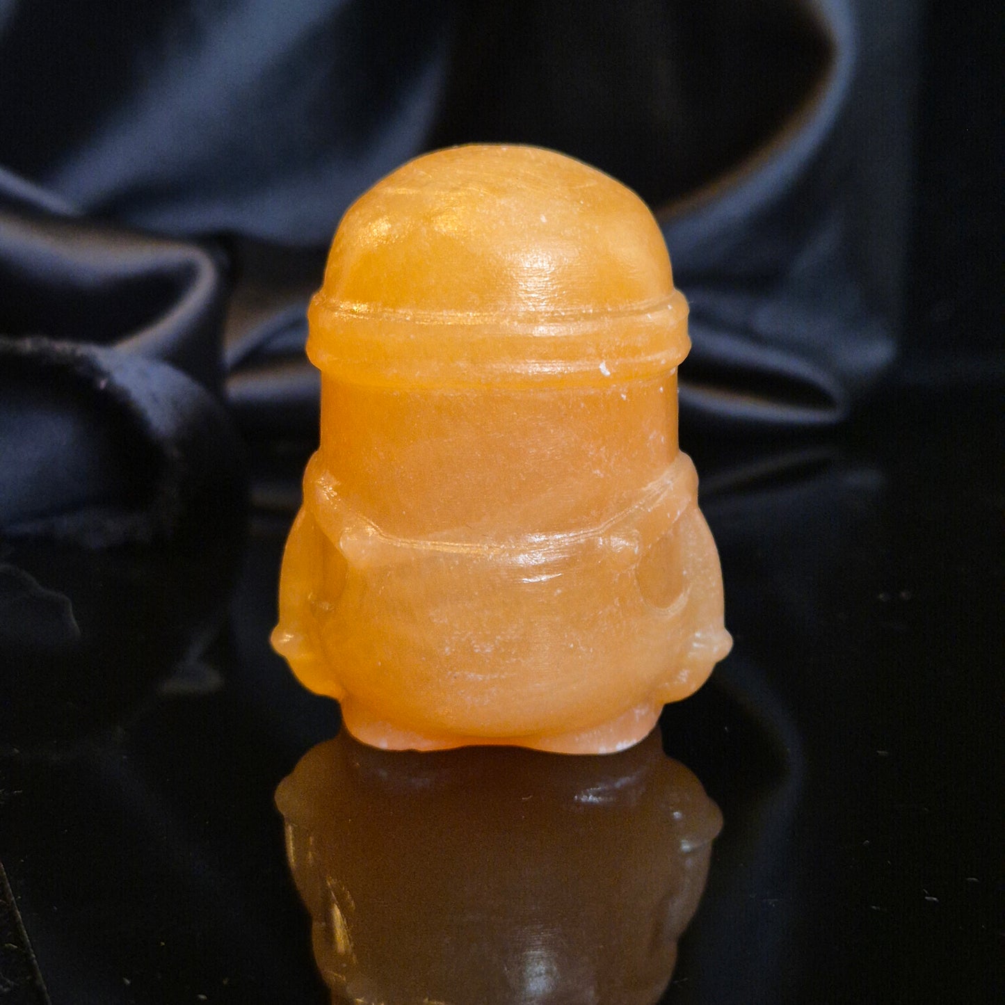 Orange calcite minion 2