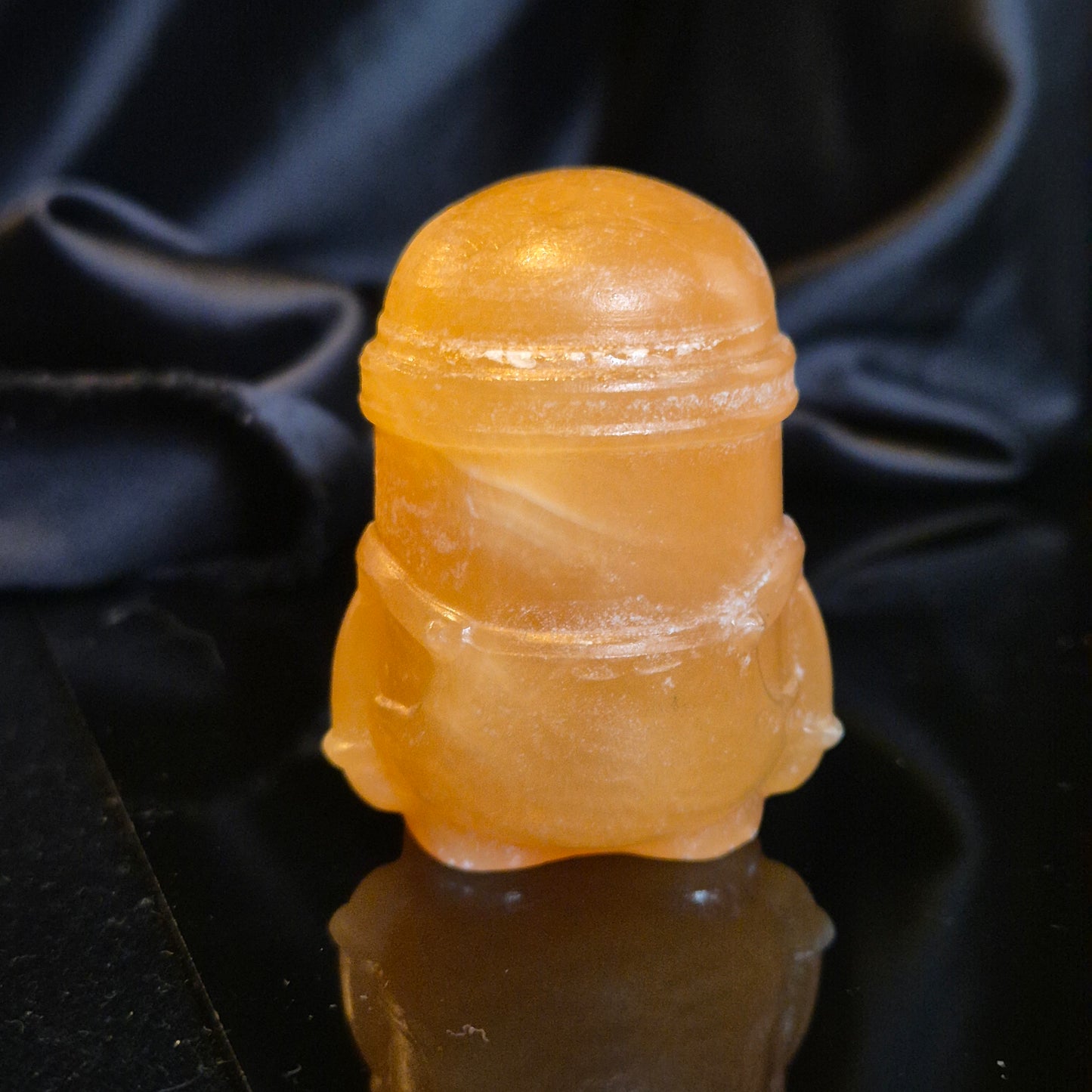 Orange calcite minion 3