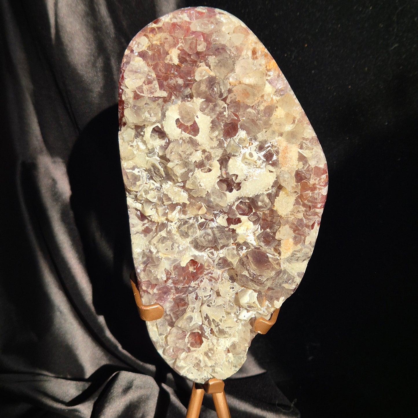 "Pink amethist" on stand