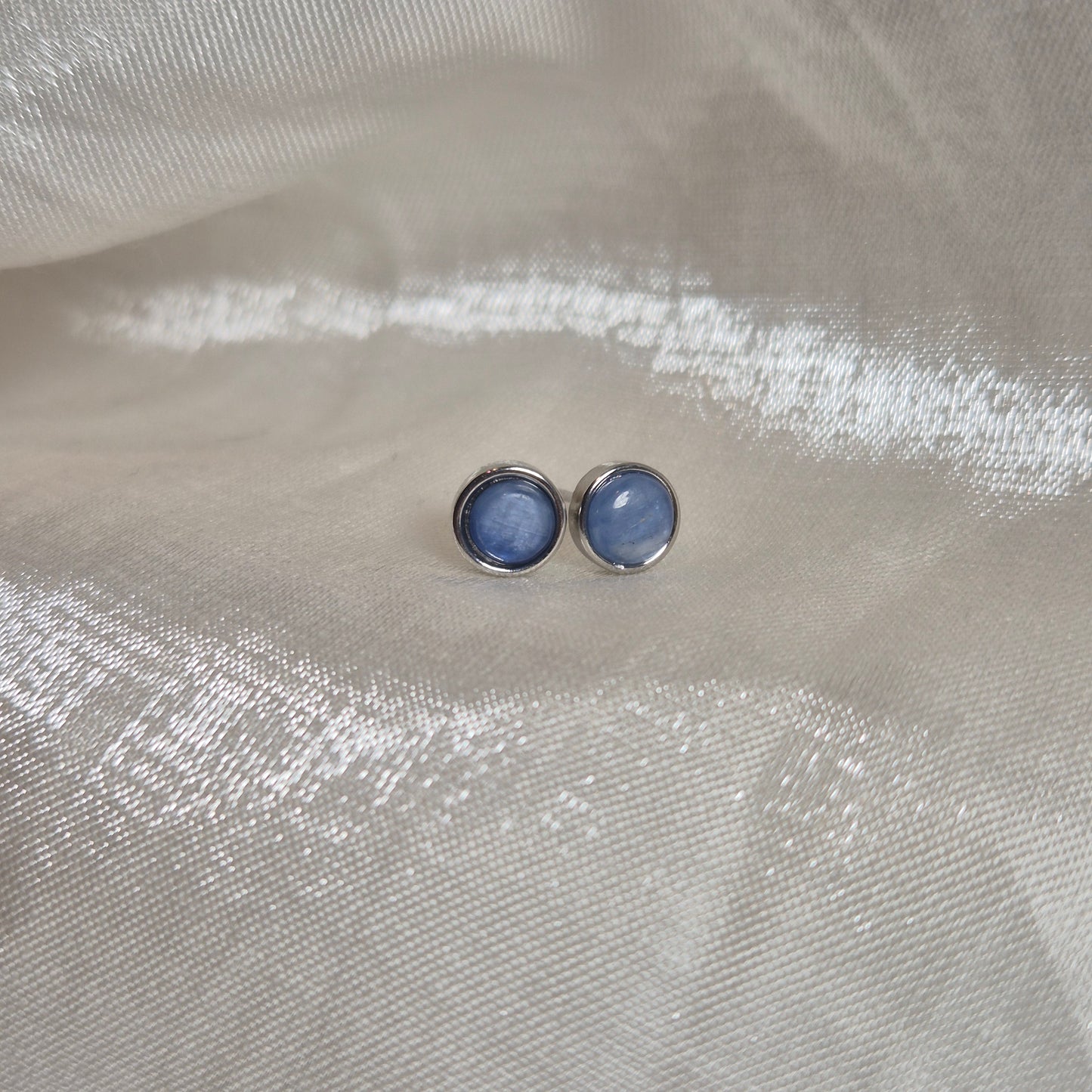 kyanite studs