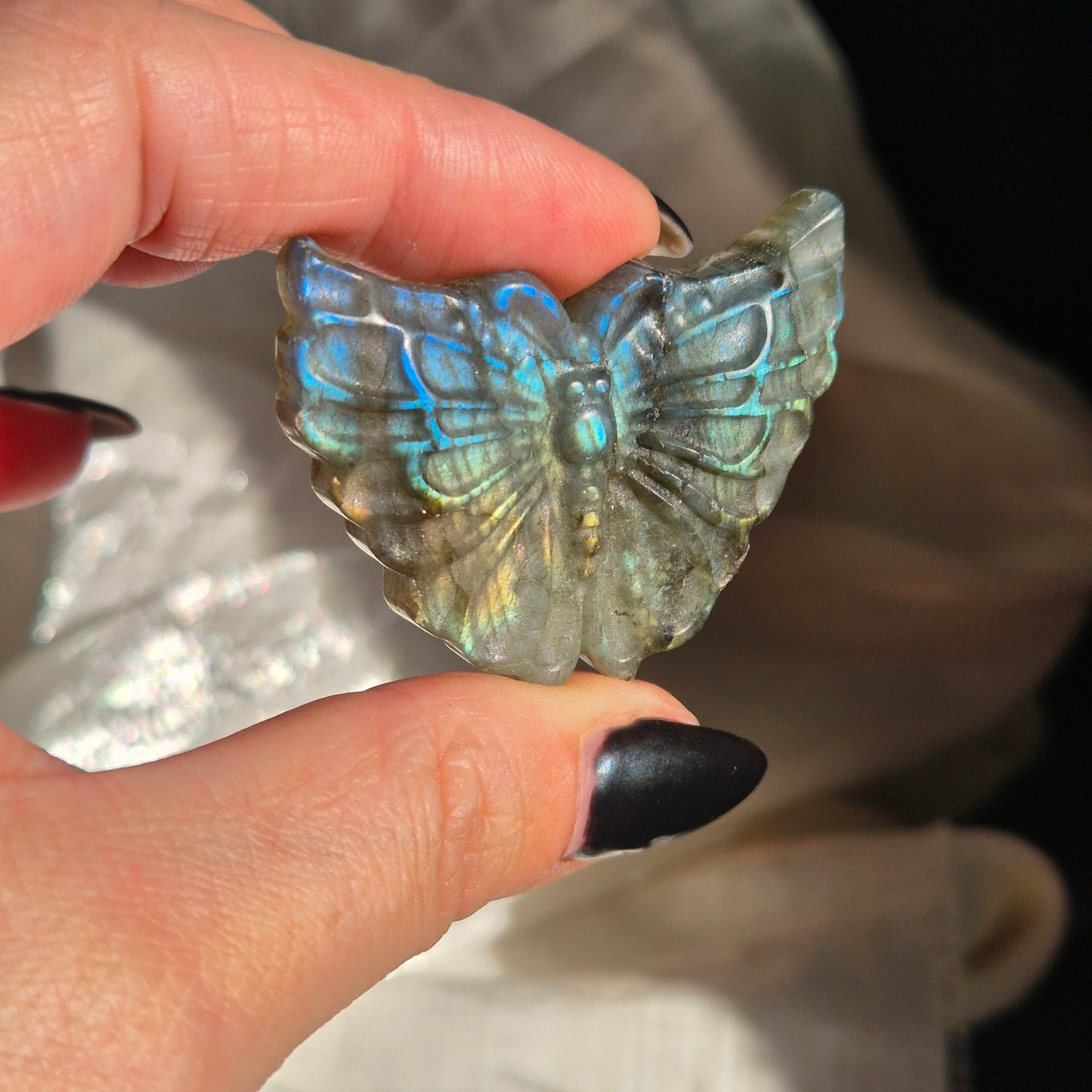 Labradorite butterfly