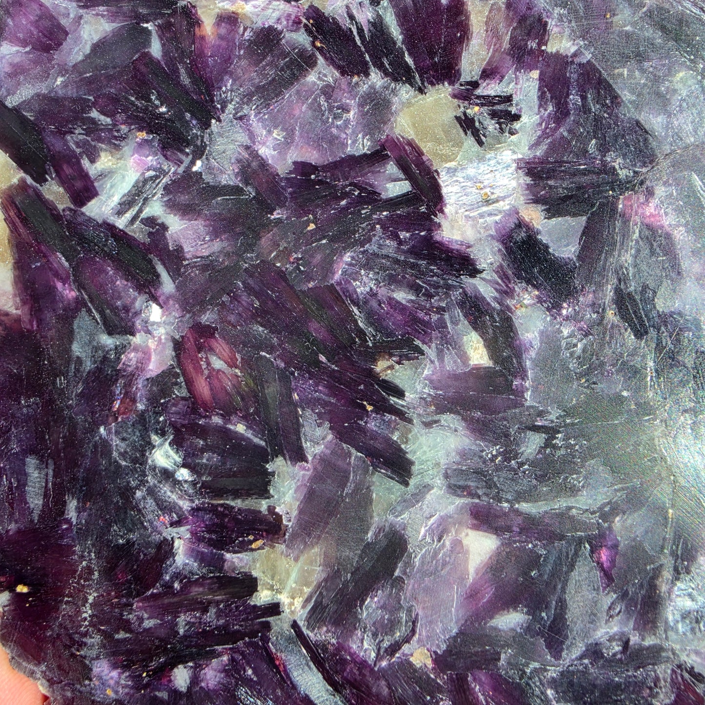 Lepidolite slab 2