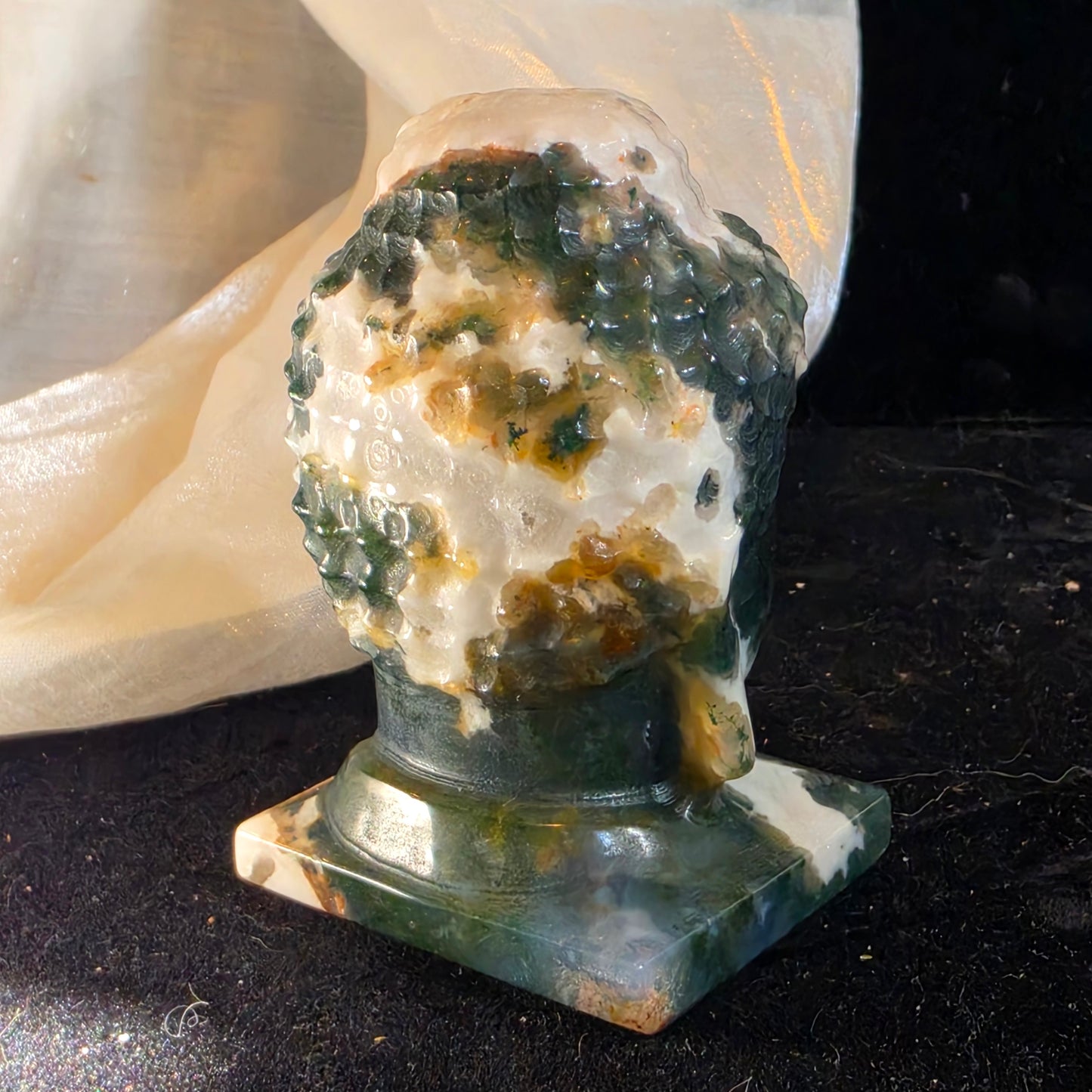 moss agate buddha 3