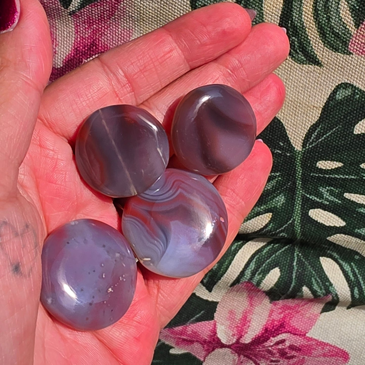 swazi agate coin
