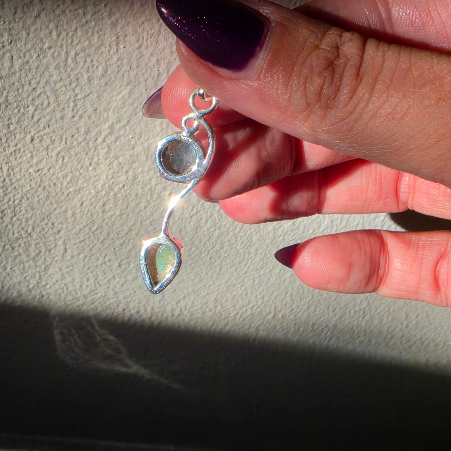 Labradorite pendant