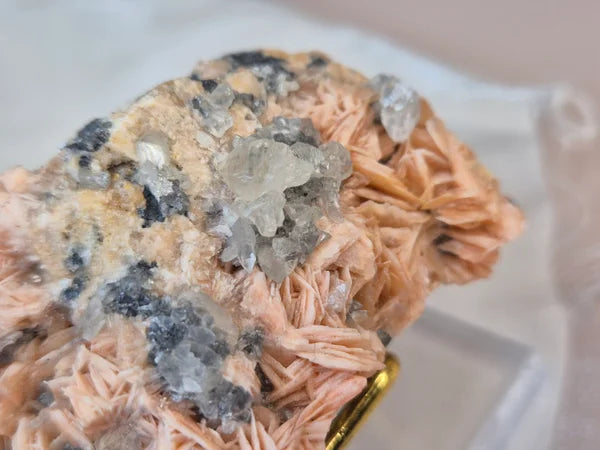Baryte with Galena and Cerussite 9