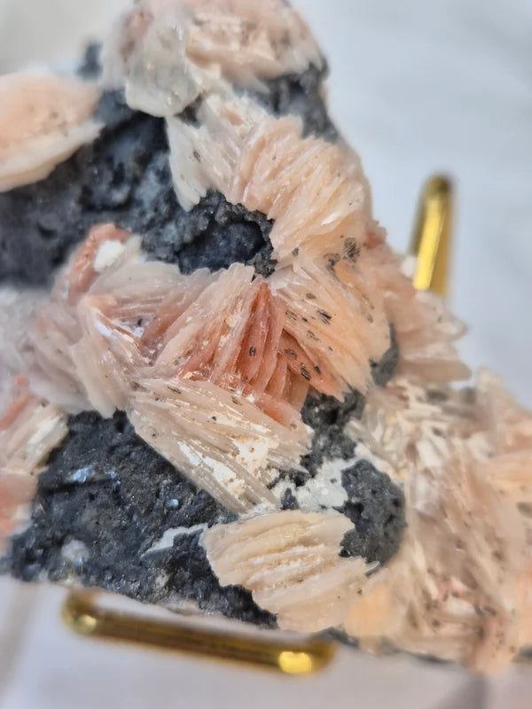 Baryte with galena 12