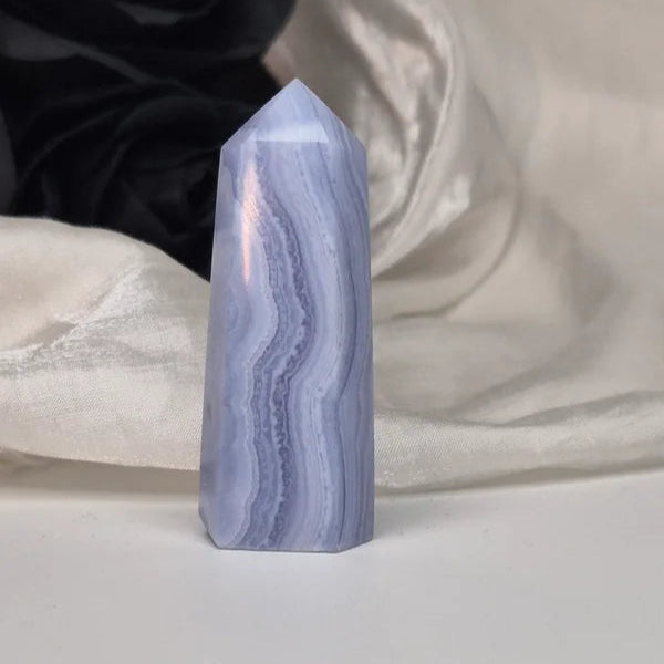 Blue Lace Agate tower 3