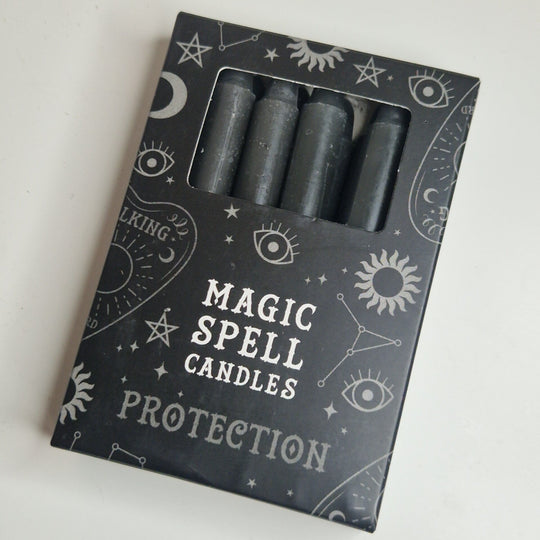 spell candle black