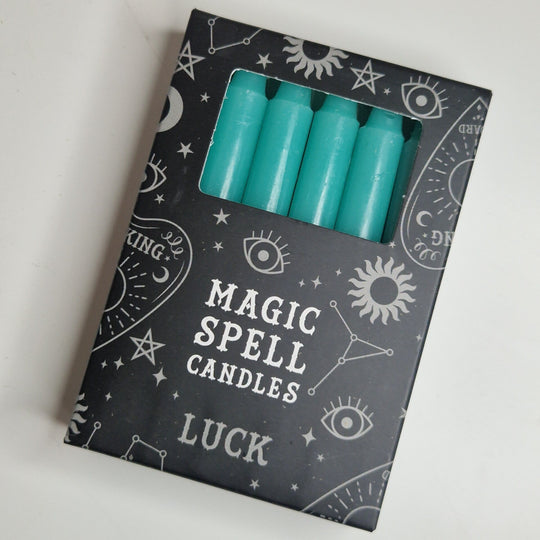 spell candle green