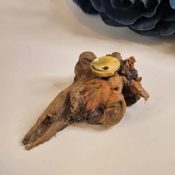 Driftwood sphere holder 11