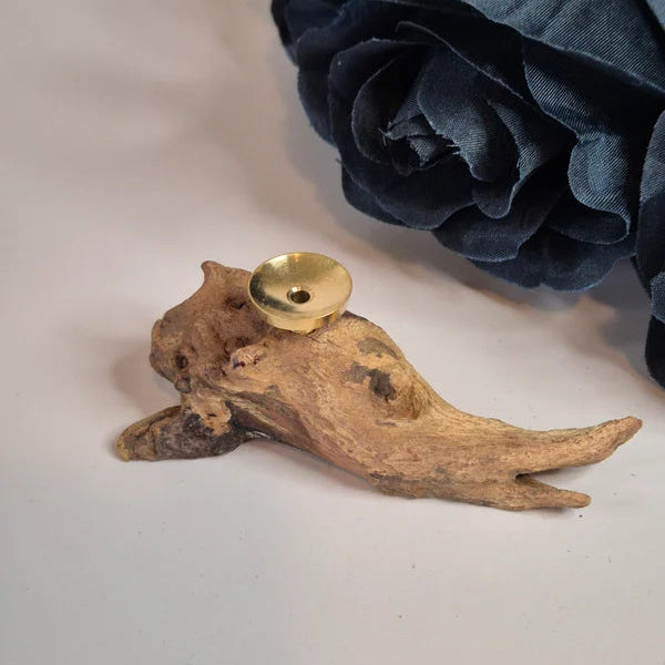 Driftwood sphere holder 13