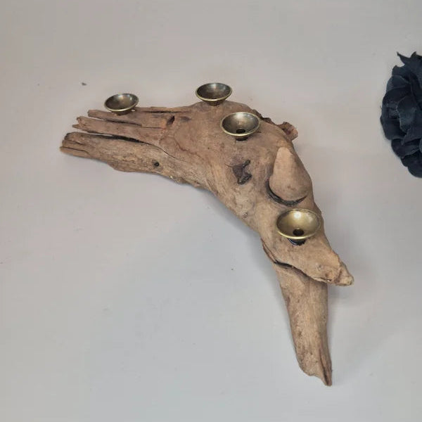 Driftwood sphere holder 20