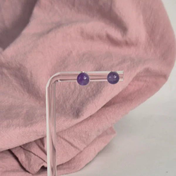 Amethist studs