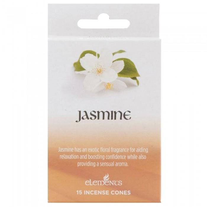 Elements Jasmine incense cones
