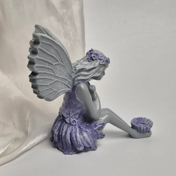 Sphere holder fairy purple