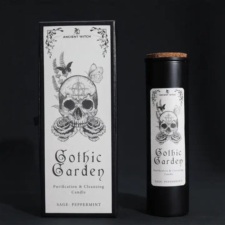 giftset gothic garden candle