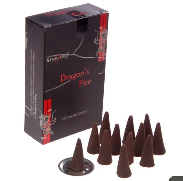 Dragon's fire incense cones