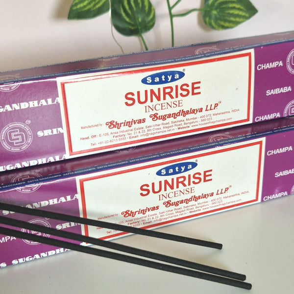Sunrise incense