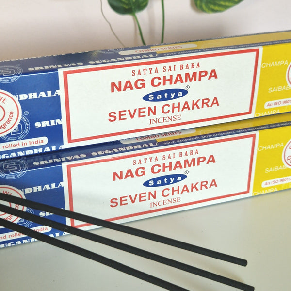 Seven chakra incense
