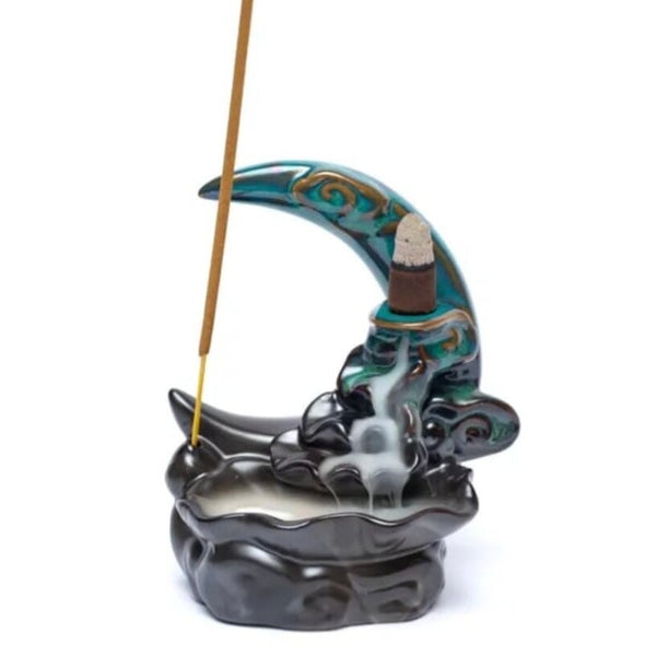 Incense holder moon
