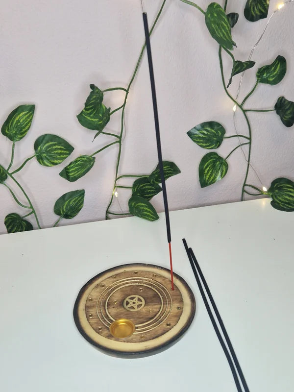 Incense holder pentagram
