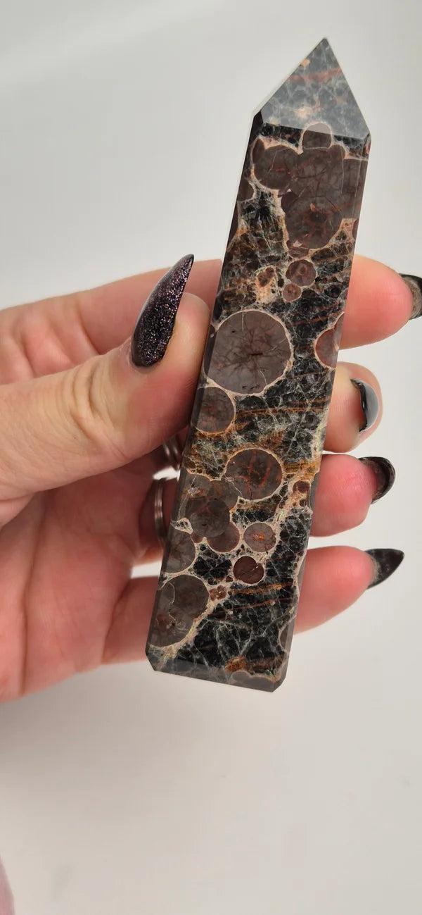 "Peanut obsidian" tower 7