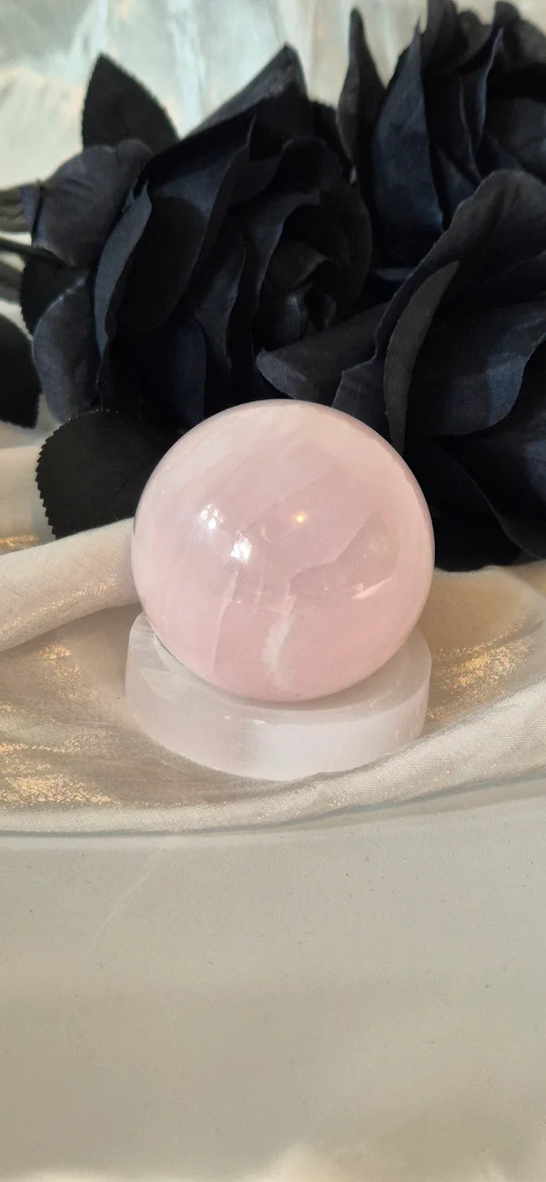 Selenite sphere holder / mini dish