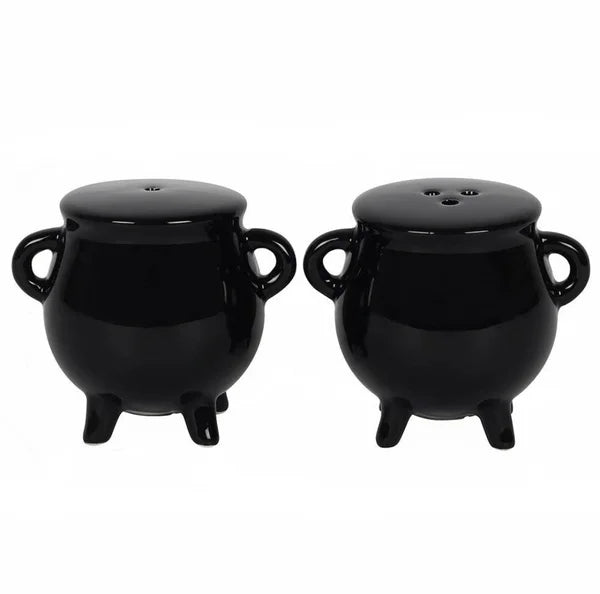 Salt & pepper set cauldron